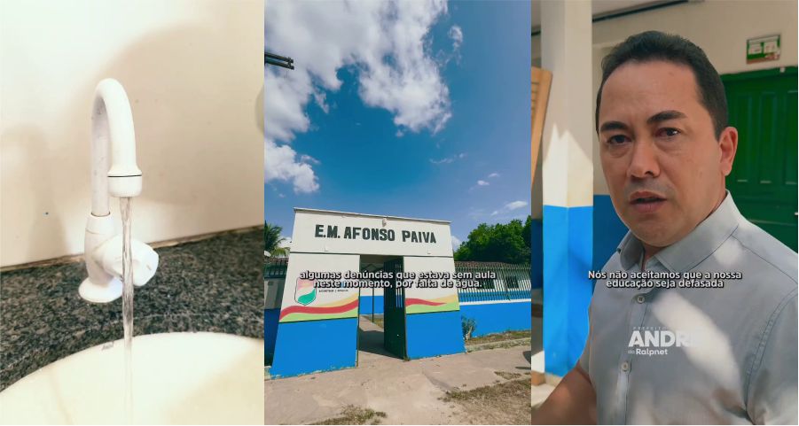 Prefeito de Pinheiro fica indignado ao flagrar escola com aulas suspensas sem motivo!